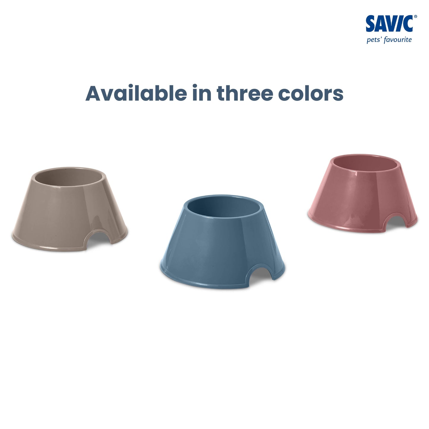 Savic Picnic Cocker Bowl for Dogs and Cats (Grey)