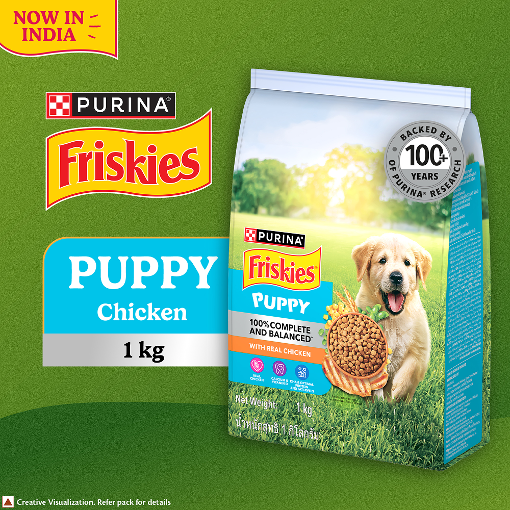 Purina Friskies Chicken Flavoured Puppy Dog Dry Food