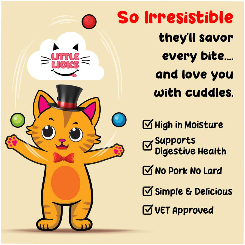 Smudges Little Licks Chicken and Cheese Creamy Bisque Adult Cat Treats