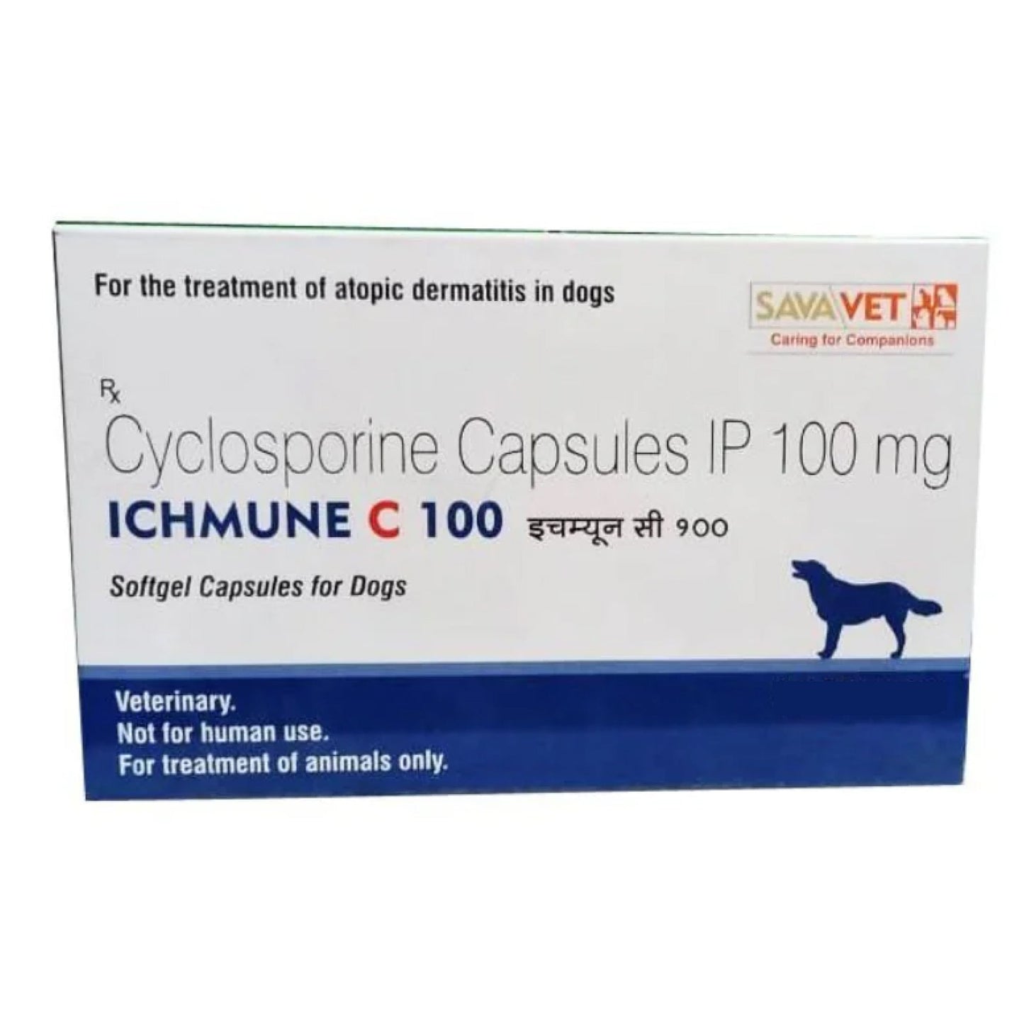 Savavet Ichmune C (Cyclosporine) 100mg Tablet for Dogs (6 tablets)