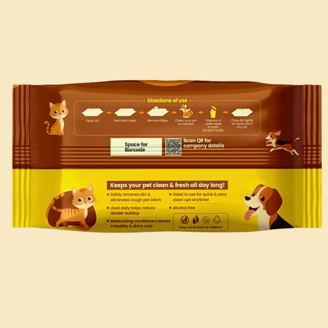 Zoivane Wet Wipes for Dogs and Cats