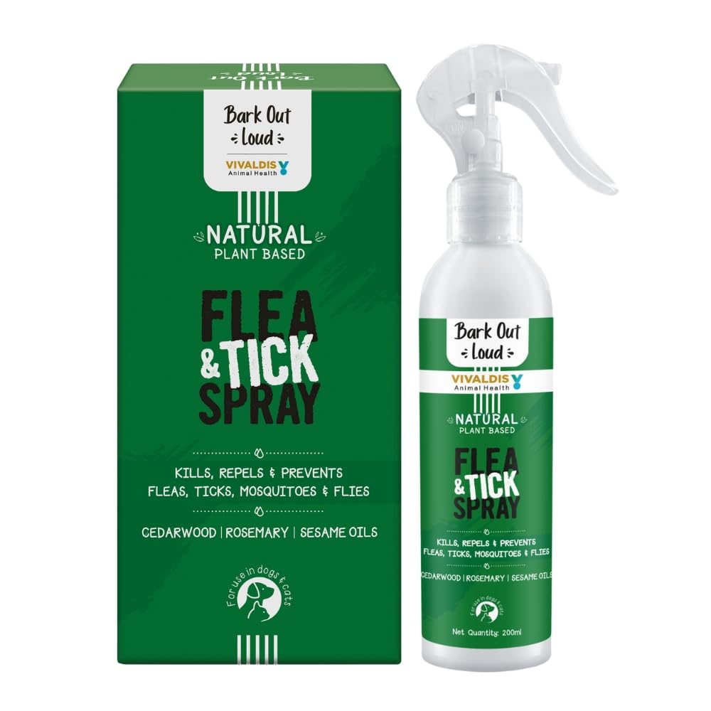 FG - Bark Out Loud Natural Flea & Tick Spray for Dogs and Cats
