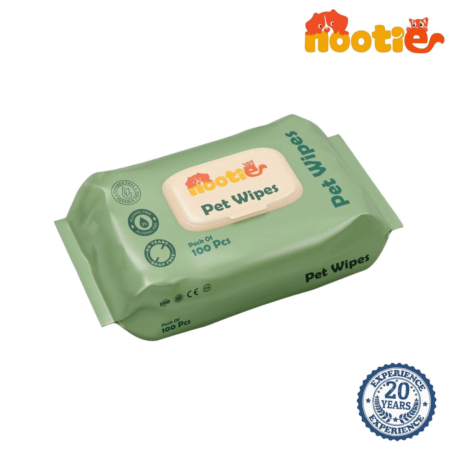 Nootie Wet Wipes for Dogs and Cats