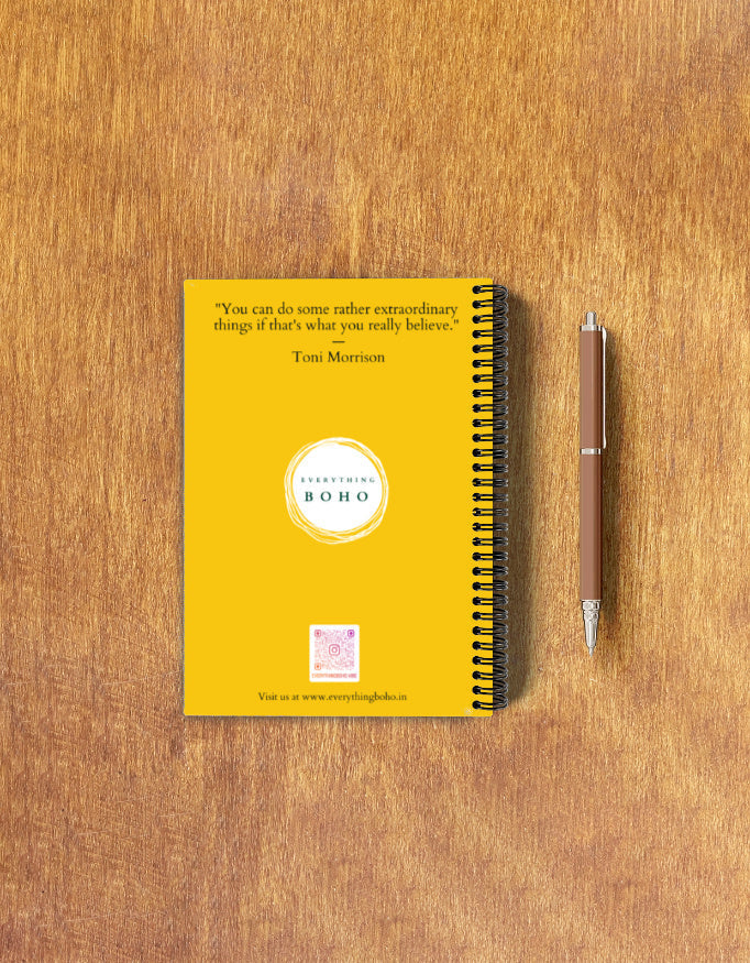 EverythingBoho Cat Traveller A5 Notebook