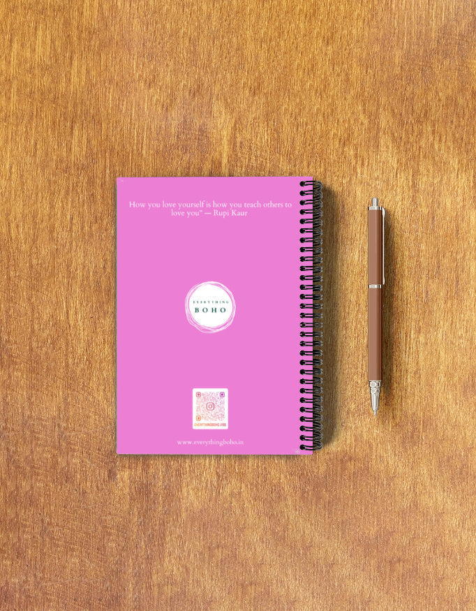 EverythingBoho Cat Mom A5 Notebook