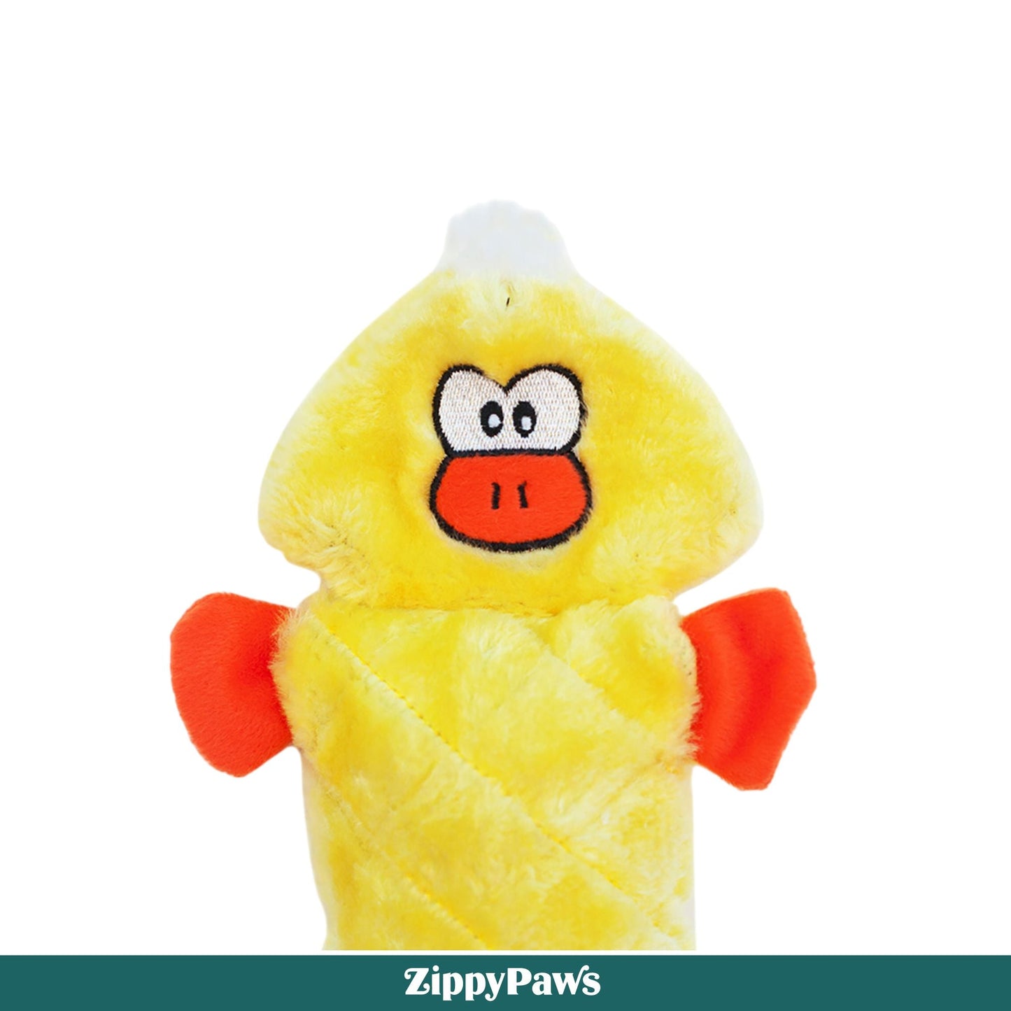 Zippy Paws Duck Jigglerz Plush Toy for Dogs