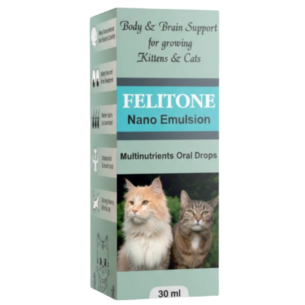 Sihil Felitone Nano Emulsion Multinutrients Oral Drops for Cats