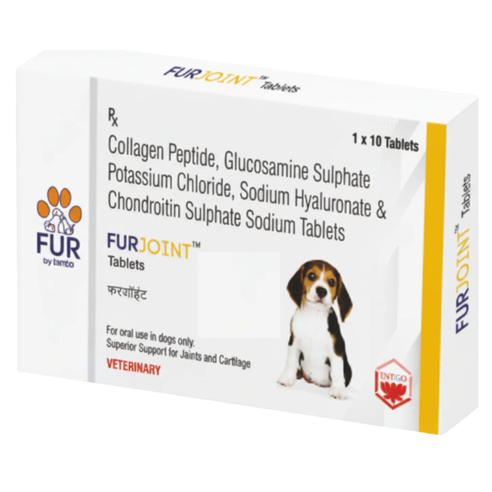 Entod Furjoint Tablet Support for Joints & Cartilage for Dogs and Cats