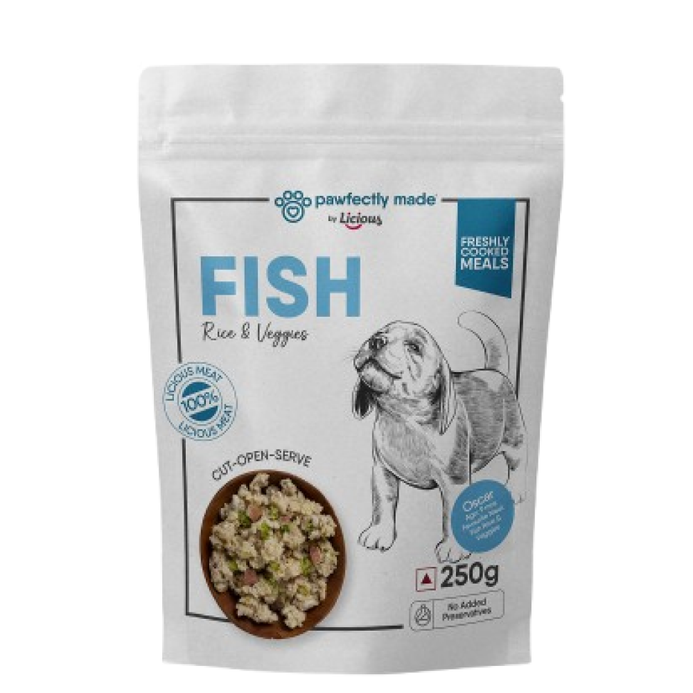 Pawfectly Made By Licious Fish Rice & Veggies Home Meal for Dogs