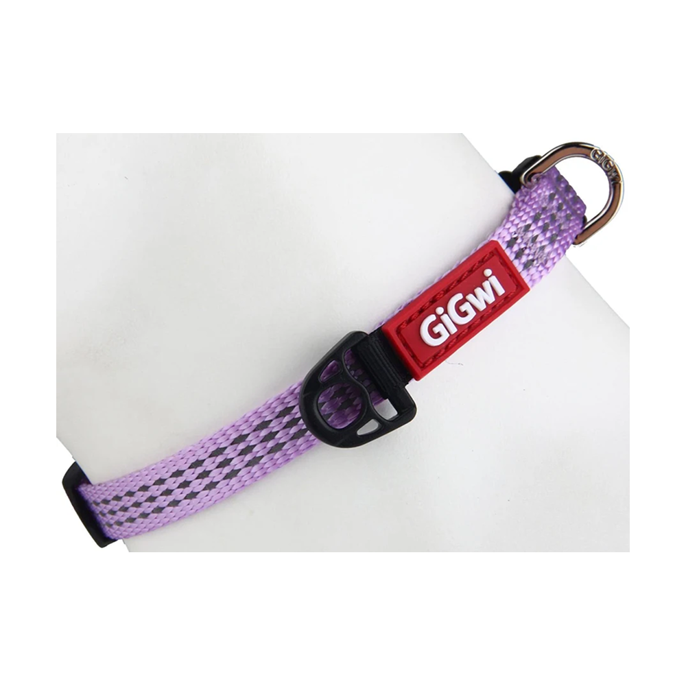 GiGwi Classic Line Collar for Dogs (Purple)