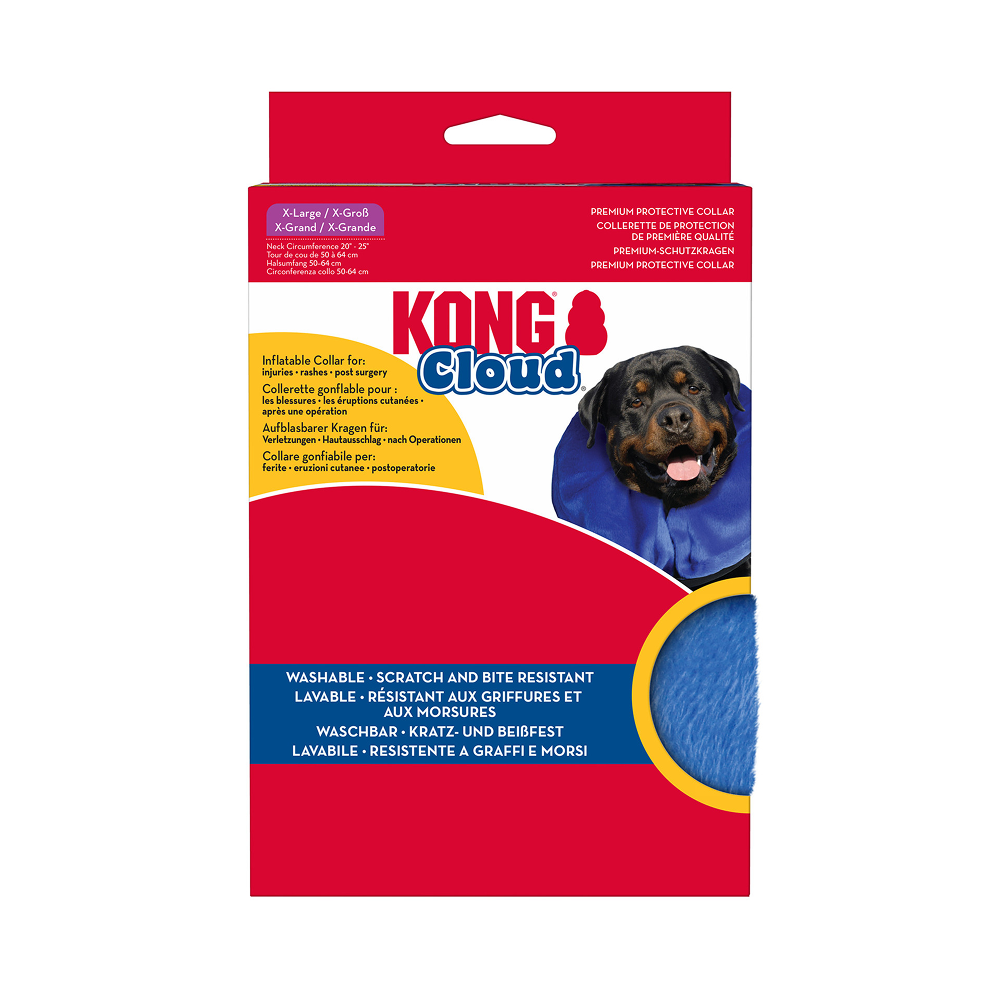 Kong E Collar Cloud Collar for Dogs (Blue)