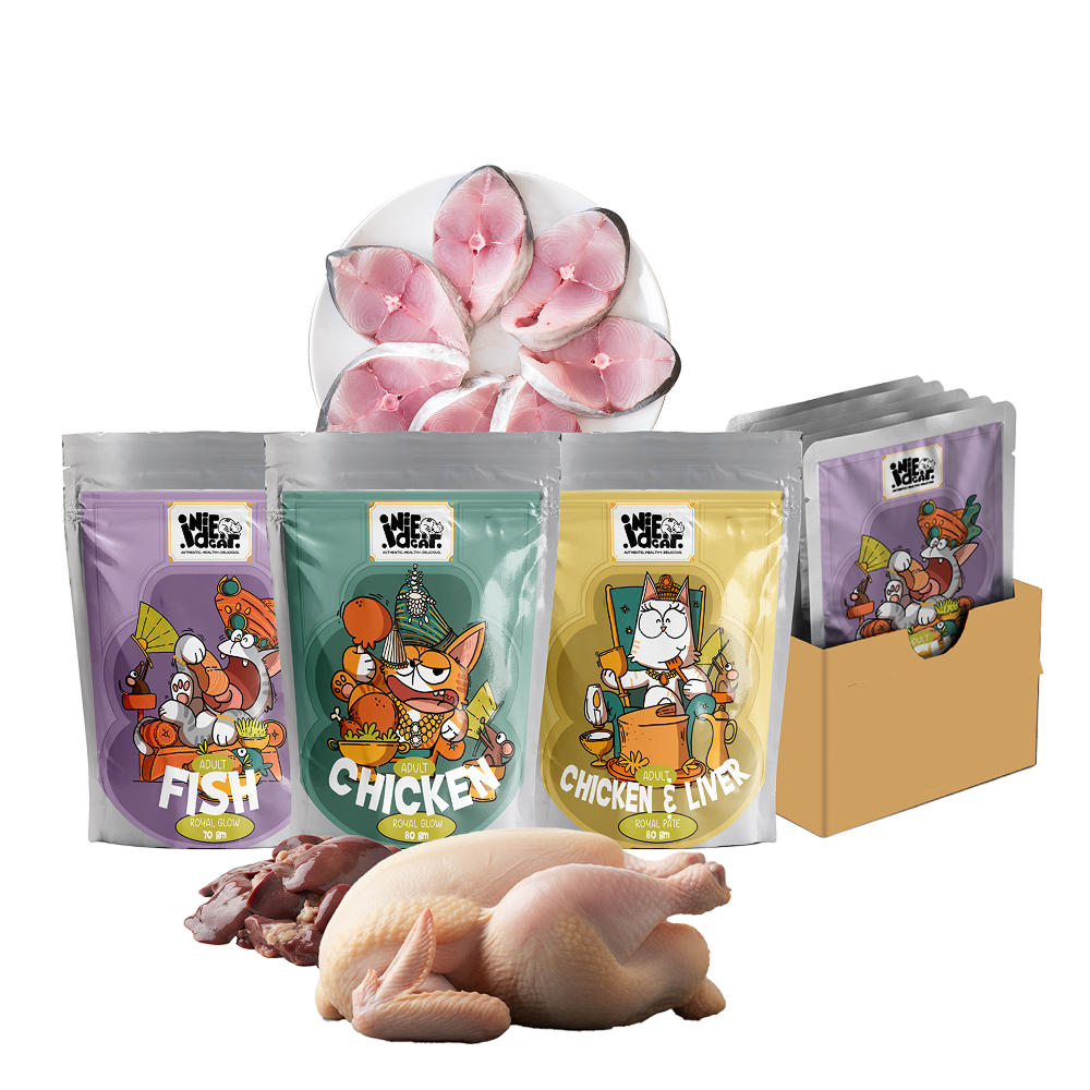 IndieCat Royal Trial Pack Adult Cat Wet Food