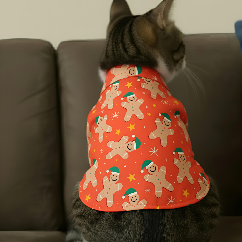 15 Furries Gingerbread Shirts for Cats