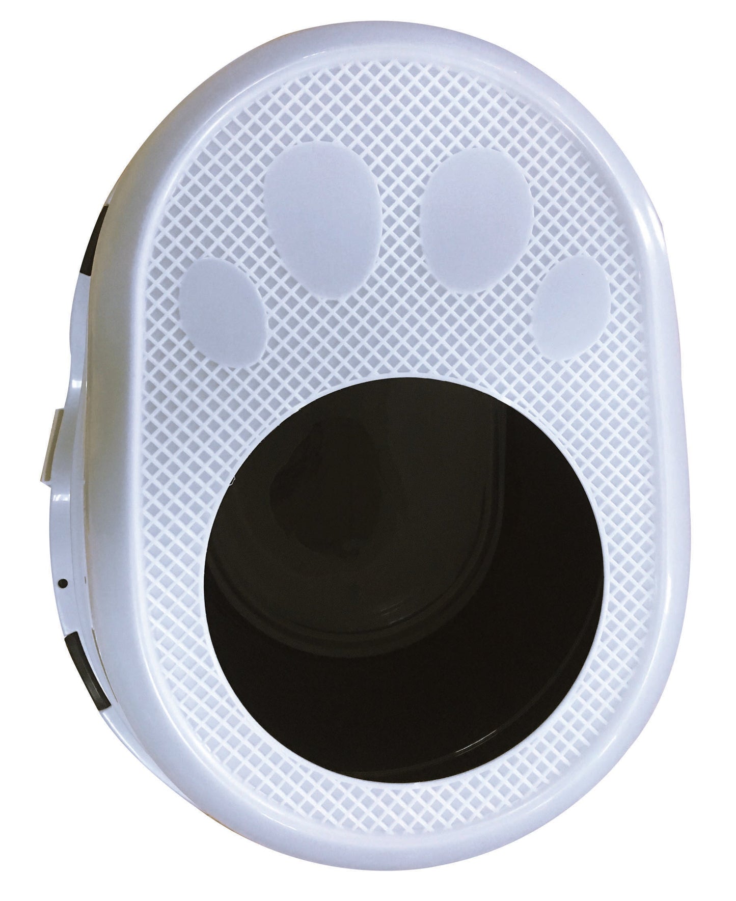 M Pets Tanta Cat Litter Box for Cats (Black & White)