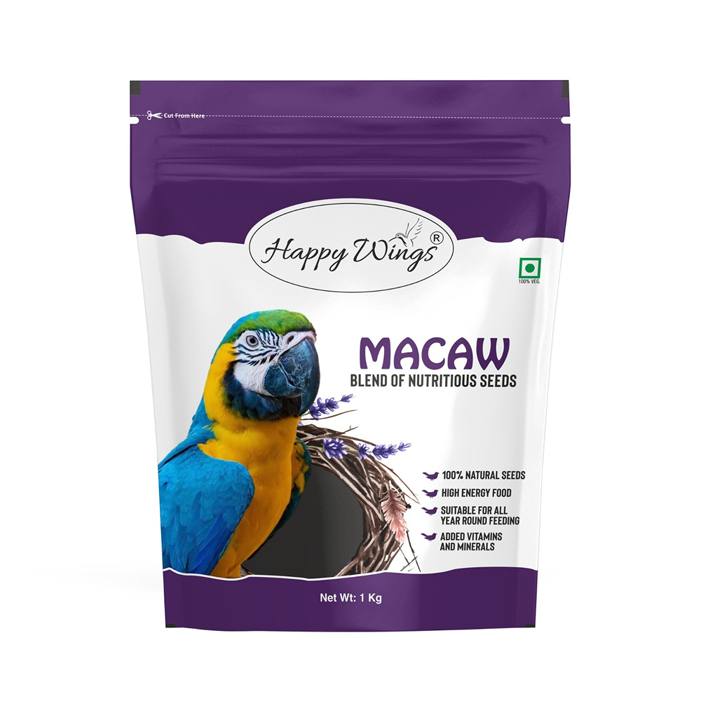 Happy Wings Mix Seed Macaw Bird Food
