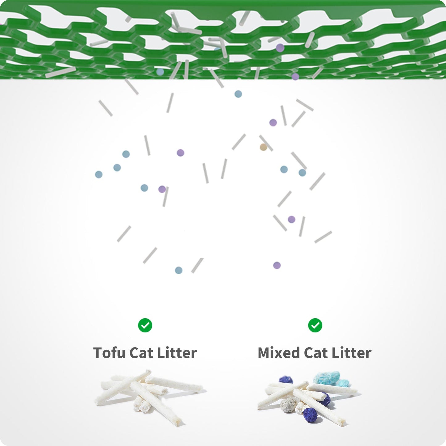 Petkit PuraMax2 Automatic Self Cleaning App Controlled 2.4G WiFi Litter Box for Cats (White)