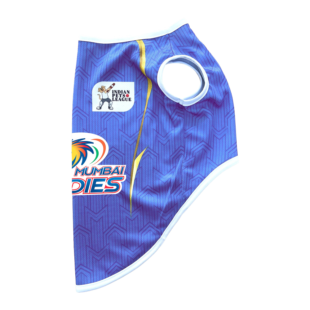 Pets Way Mumbai Indies Team Jersey Vest for Dogs | Indian Pet League