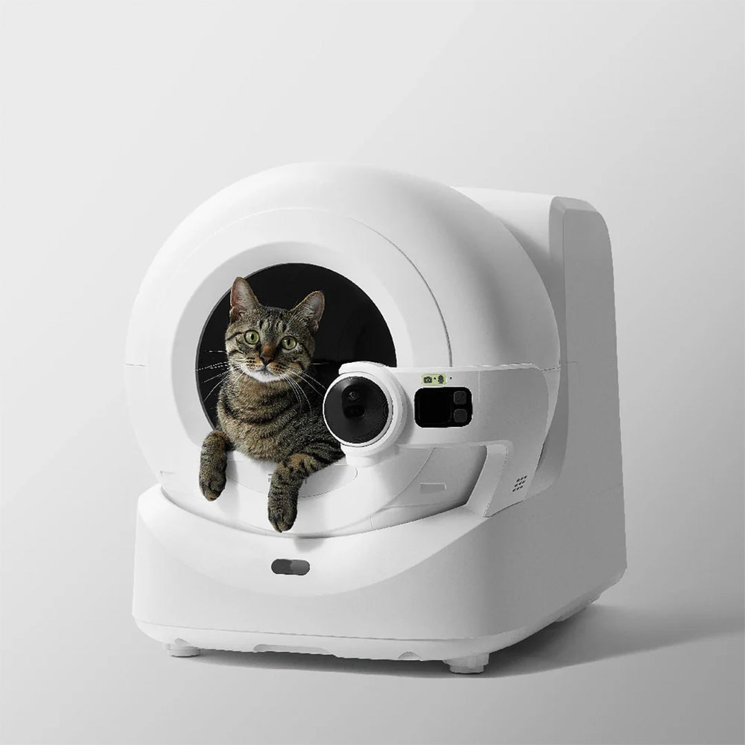 Petkit Purobot Ultra Automatic Self Cleaning Litter Box for Cats (White)