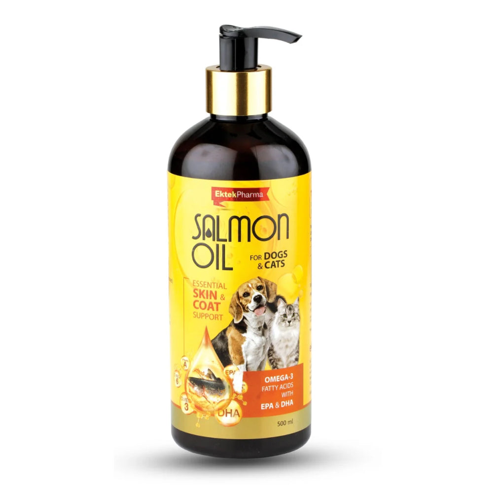 Ek Tek Salmon Oil for Dogs and Cats