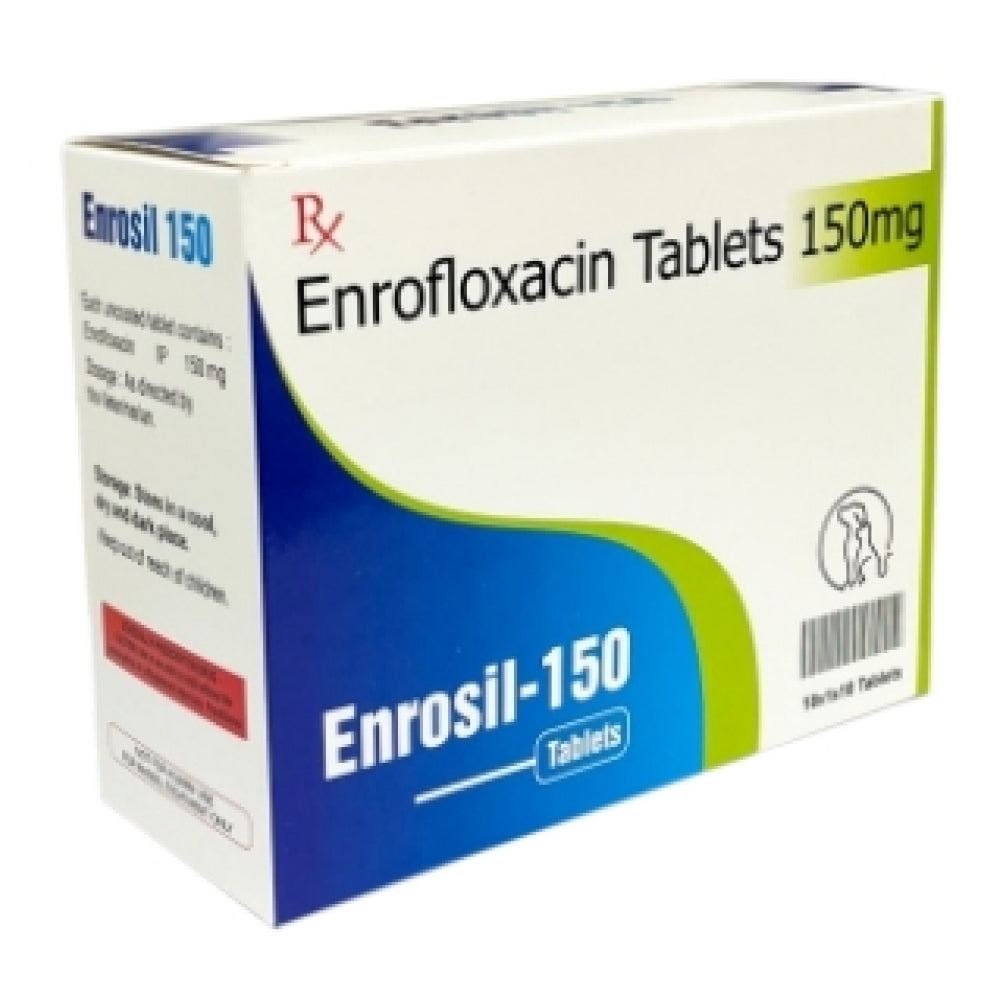 Sihil Enrosil 150mg Tablets (Enrofloxacin) for Dogs and Cats