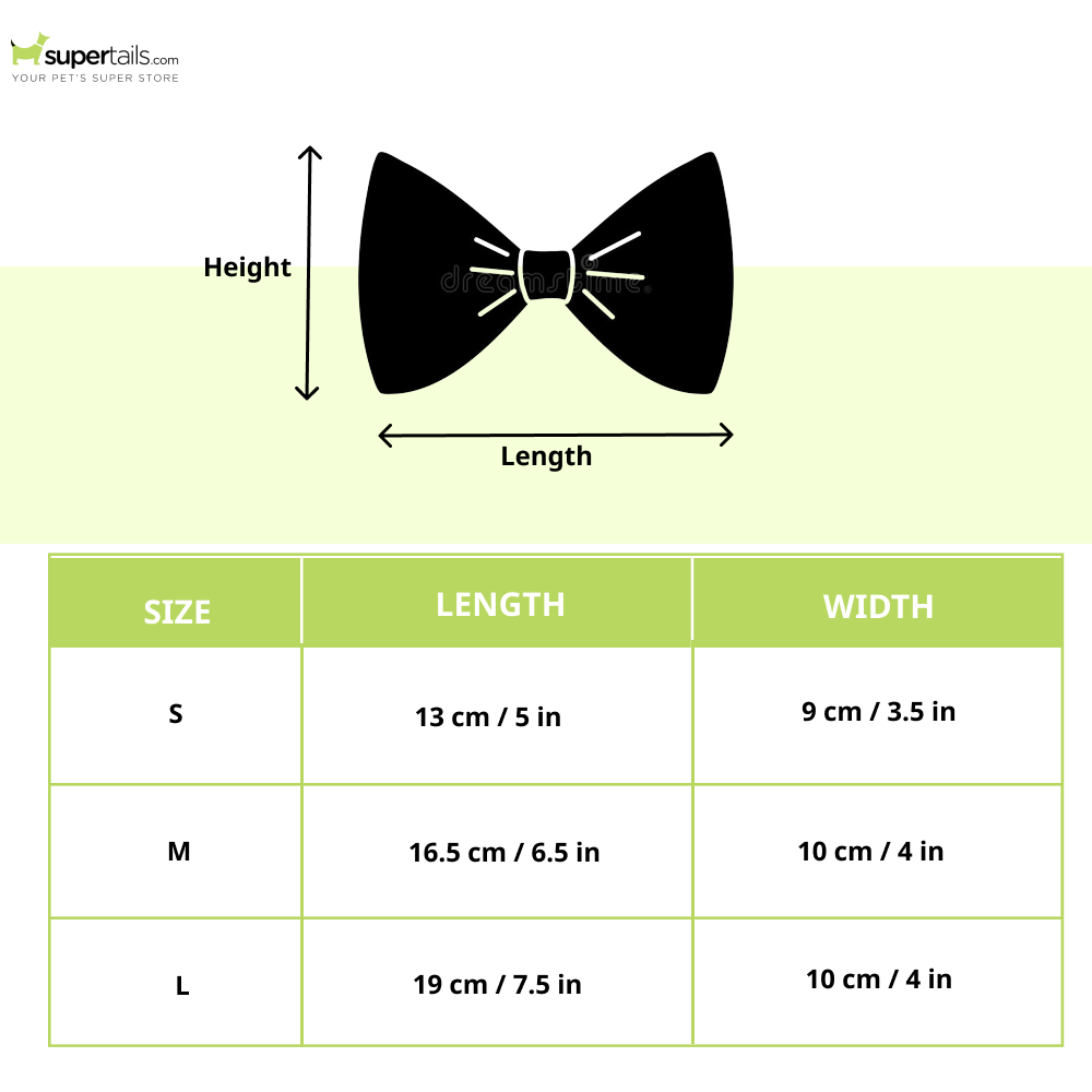 Skatrs Watermelon bowtie for Dogs and Cats