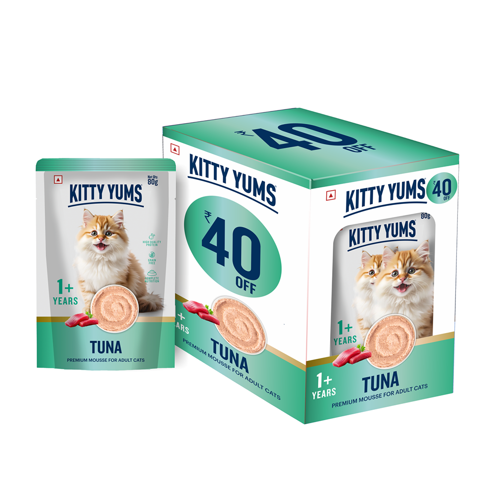 Kitty Yum Tuna Mousse Adult Cat Wet Food
