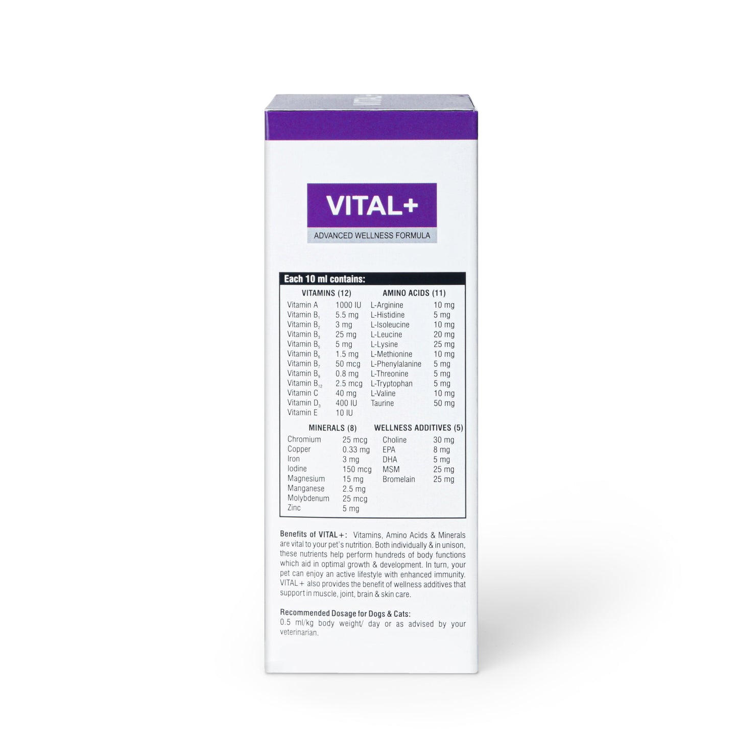 Pet360 Vital+ Advanced Wellness Formula Syrup for Dogs & Cats
