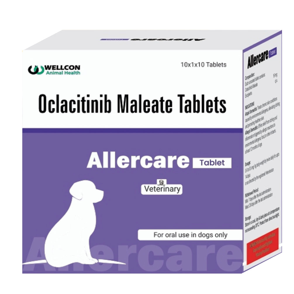 Wellcon Allercare 16mg Tablet (Oclacitinib) for Dogs
