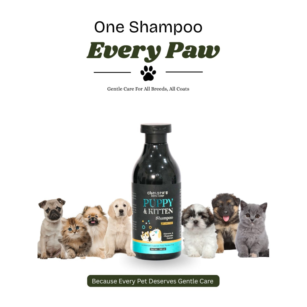 Dr. Chelsea's Tearless PH Balance Shampoo for Puppy & Kitten