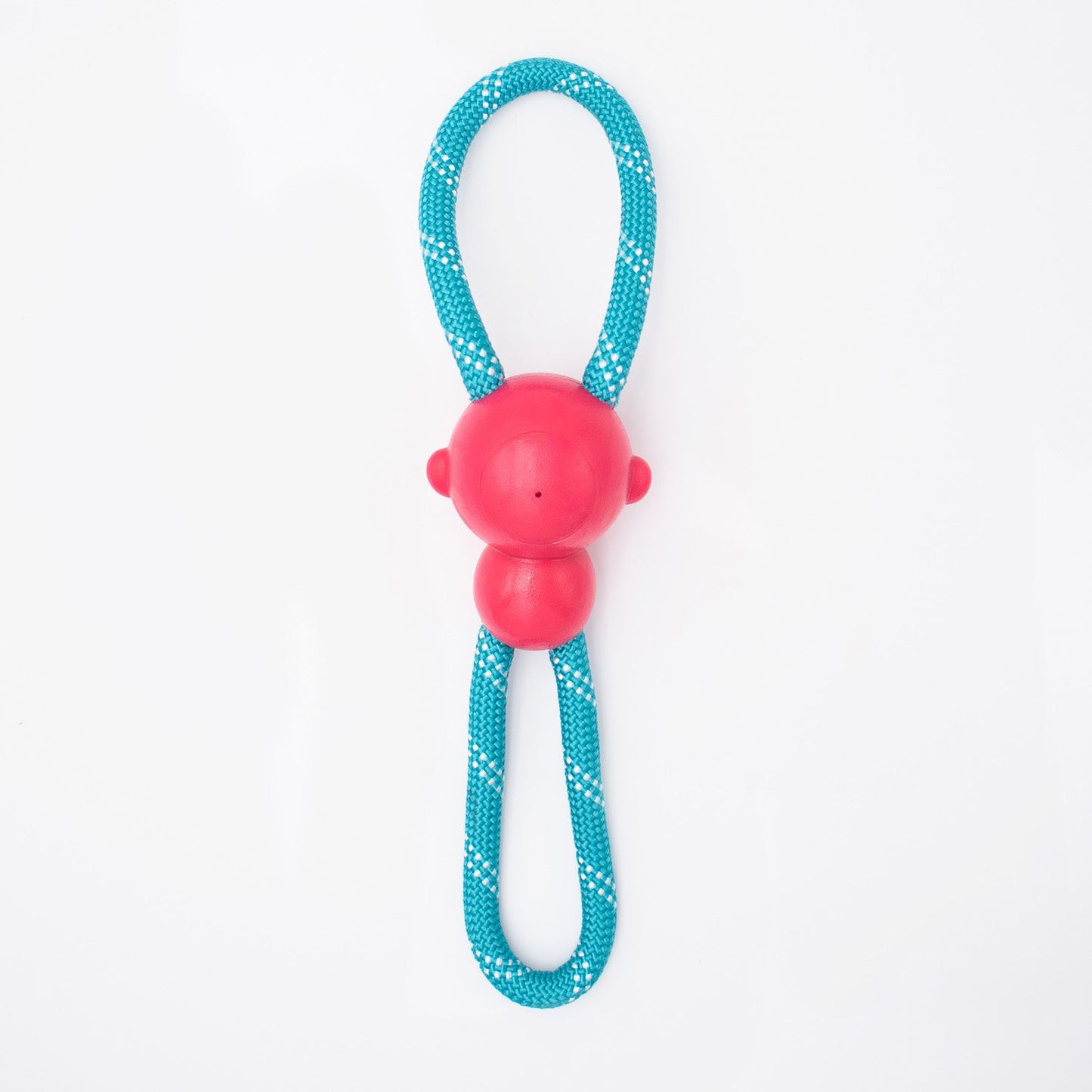 Zippy Paws ZippyTuff Monkey RopeTugz Plush Toy for Dogs (Pink)