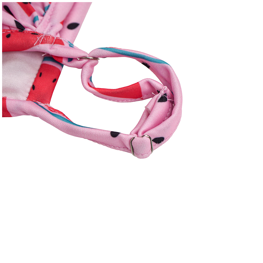 Pet Bigginis For Dogs (Pink/Red)