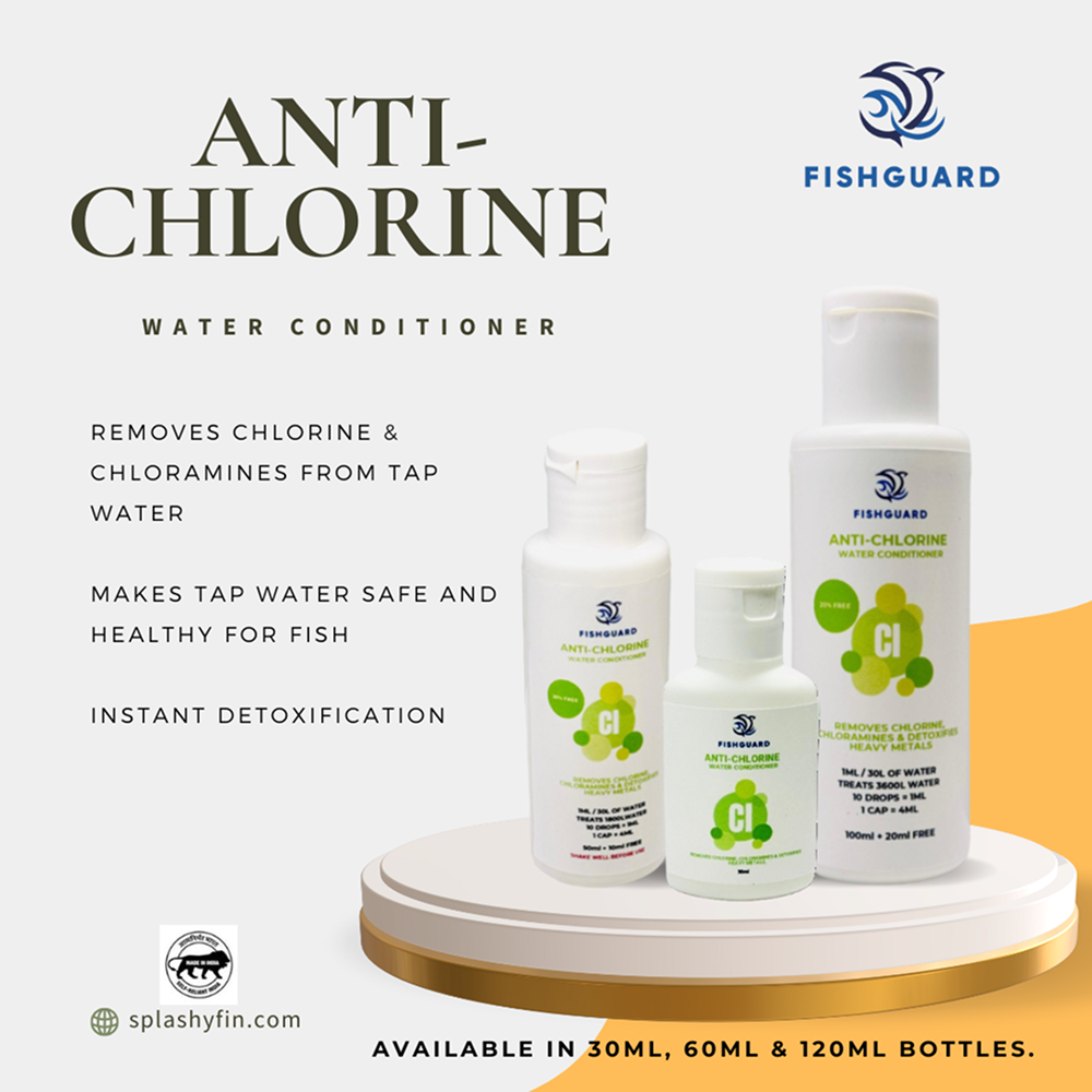 Splashy Fin FishGuard Anti Chlorine Water Conditioner