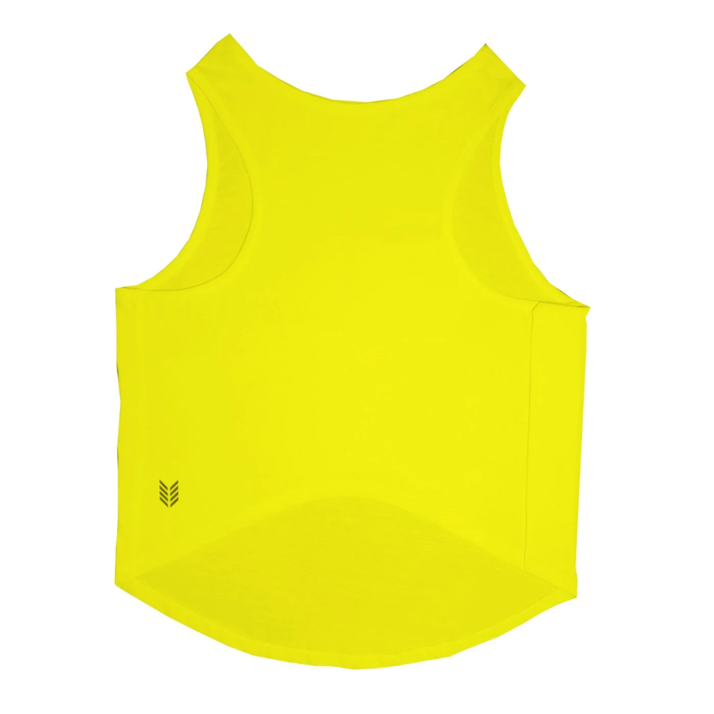 Ruse IPL "Chennai Supaw Clings" Printed Tank Jersey for Cats (Yellow) | Indian Pet League