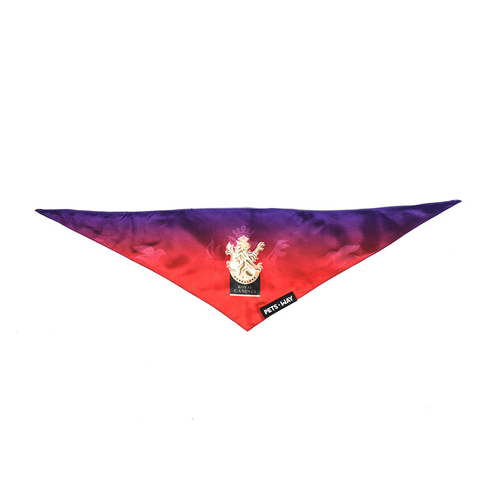Pets Way Royal Canines Bangalore IPL Bandana for Dogs and Cats (Red) | Indian Pet League