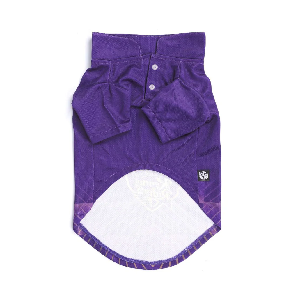 Pets Way Kolkata Kennel Riders IPL Jersey for Dogs and Cats (Purple)| Indian Pet League