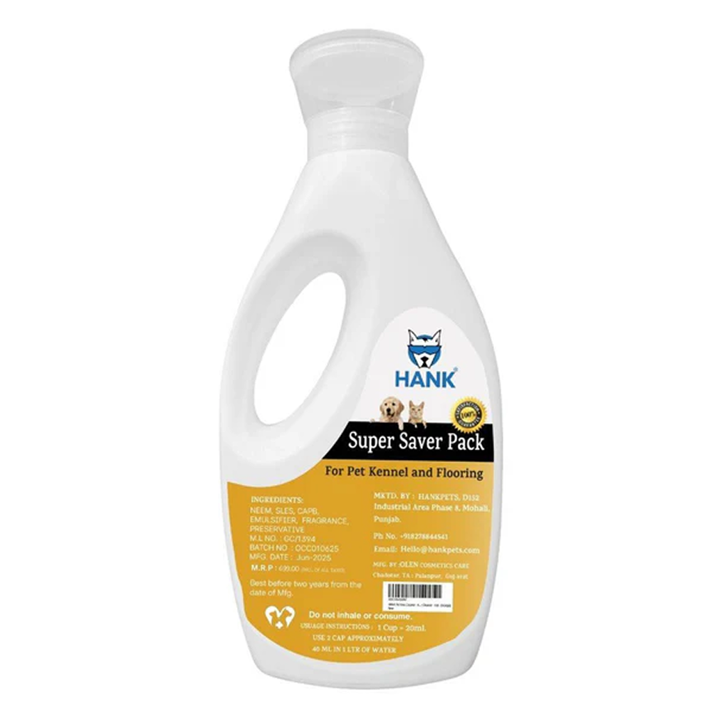 Hank Orange Pet Friendly Floor Cleaner Kennel Wash Floor Cleaner For Dog