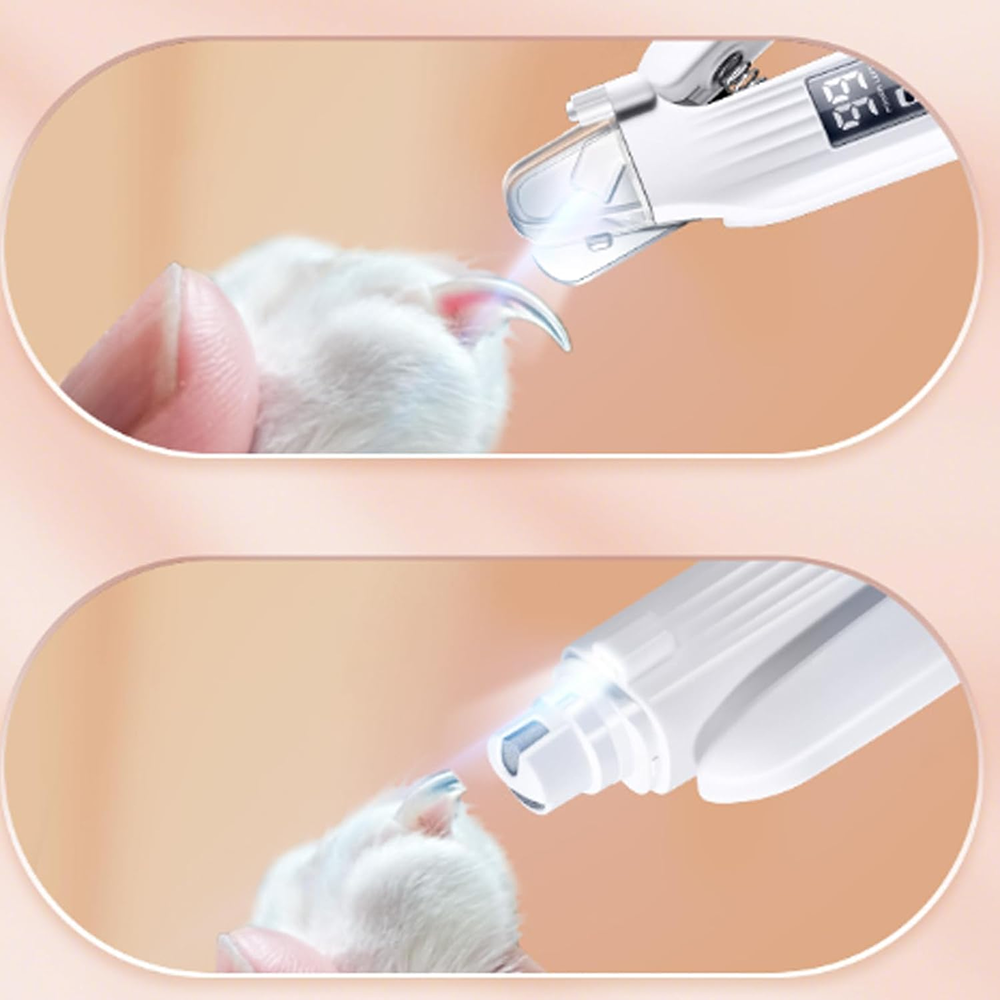 PetVogue 2 in 1 LED Nail Grinder & Nail Cutter for Dogs and Cats