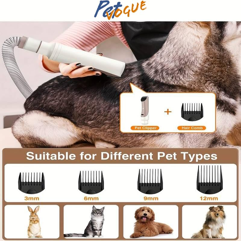 Petvogue 6 in 1 Grooming Kit for Dog & Cats