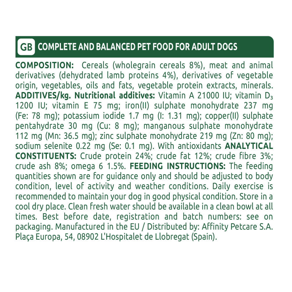 Affinity Libra Adult Dog Lamb Dry Food