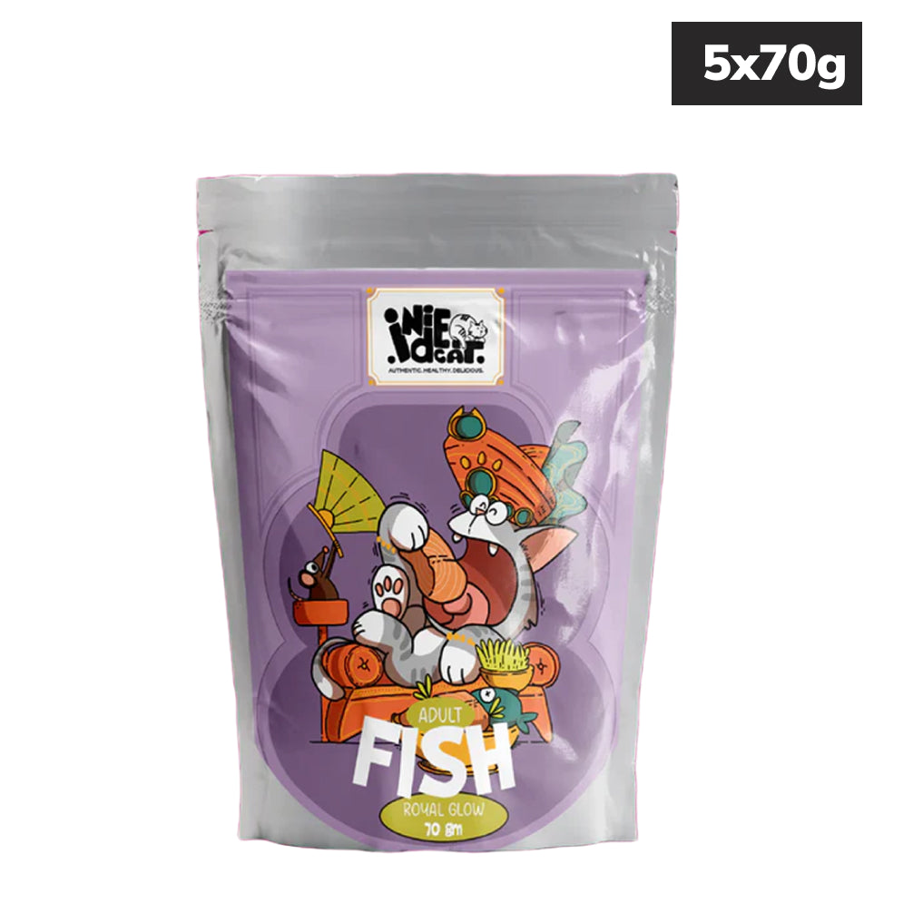 IndieCat Royal Glow Chicken and Mackerel Fish Combo Adult Cat Wet Food