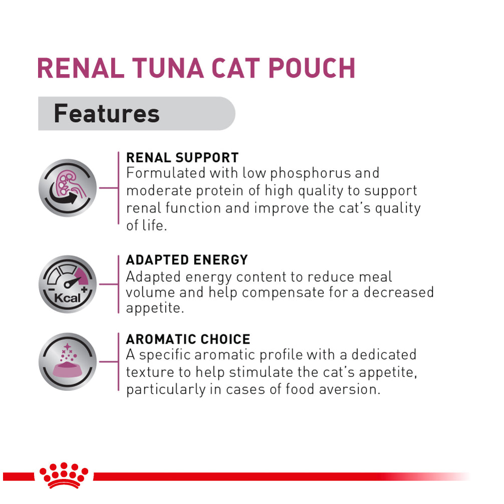 Royal Canin Veterinary Diet Renal Tuna Adult Cat Wet Food