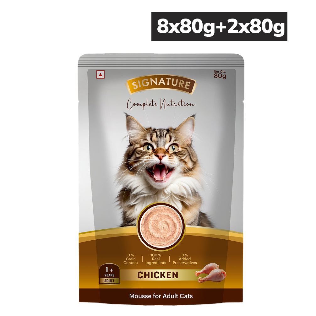 Signature Grain Zero Chicken Mousse Adult Cat Wet Food