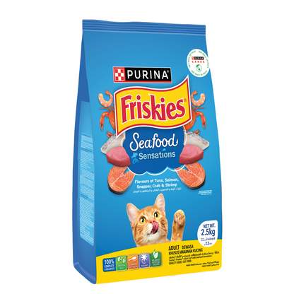 Purnia Friskies Seafood Cat Dry Food