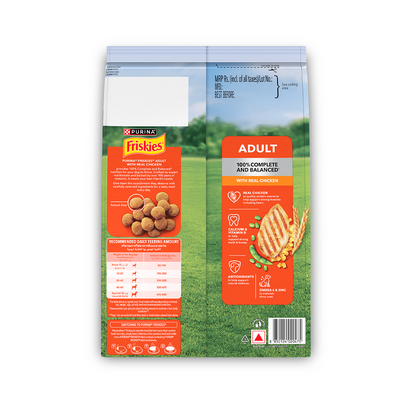 Purina Friskies Chicken Adult Dog Dry Food
