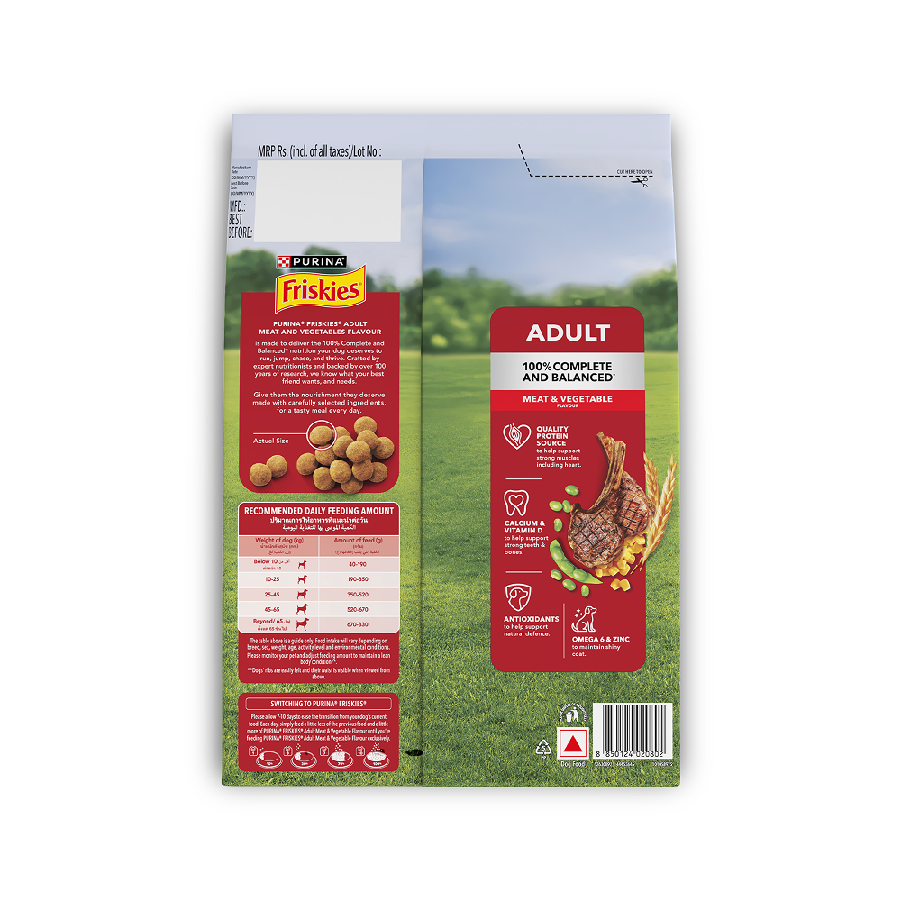 Purina Friskies Meat Adult Dog Dry Food