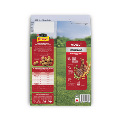 Purina Friskies Meat Adult Dog Dry Food