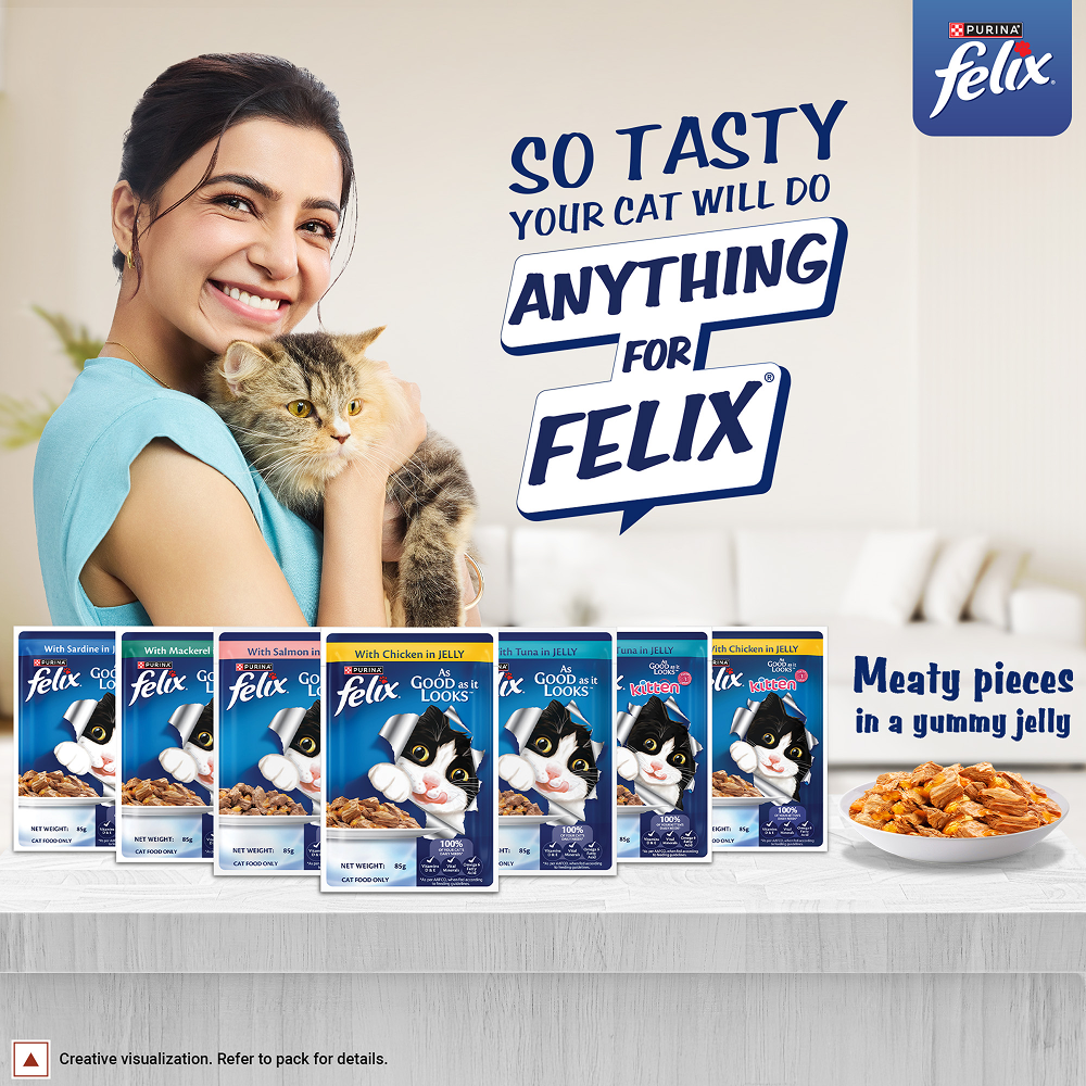 Purina Felix with Chicken in Jelly Complete and Balanced Adult Cat Wet Food
