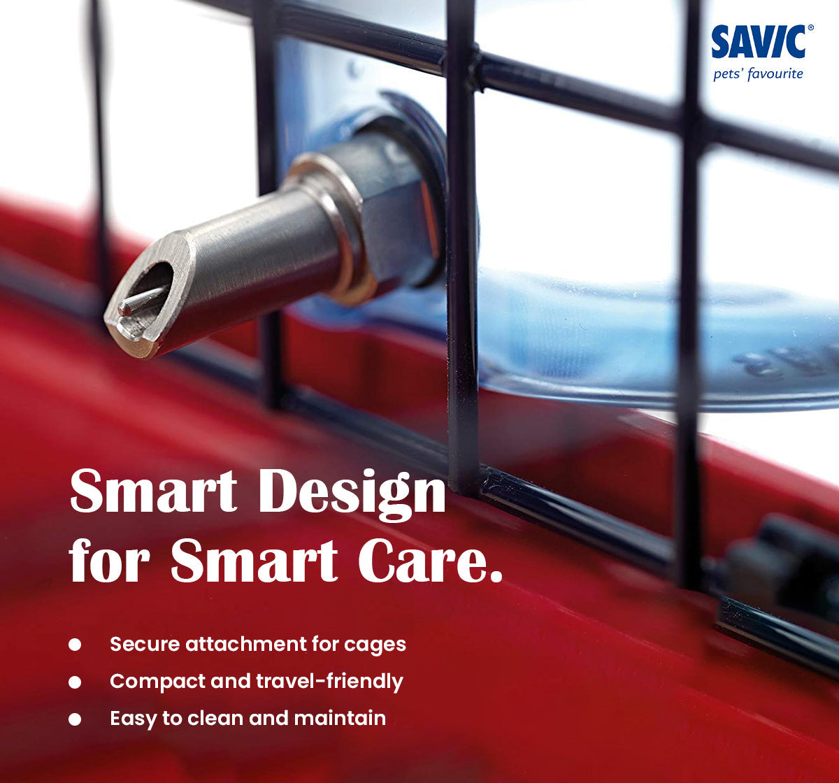 Savic Source Deluxe Drink Bottle for Hamsters and Rabbits