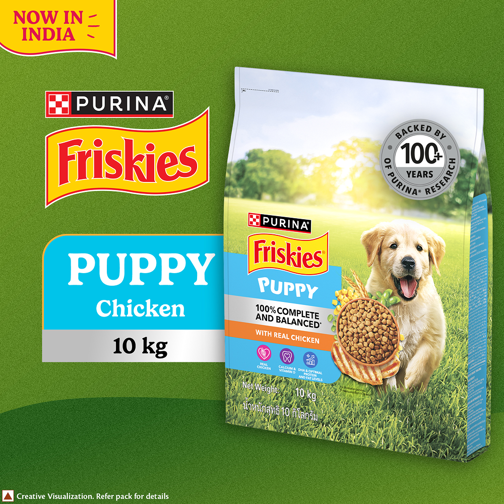 Purina Friskies Chicken Flavoured Puppy Dog Dry Food