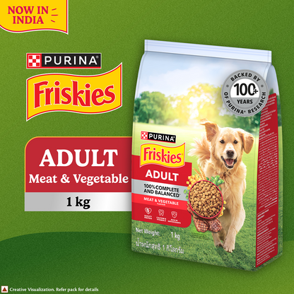 Purina Friskies Meat Adult Dog Dry Food